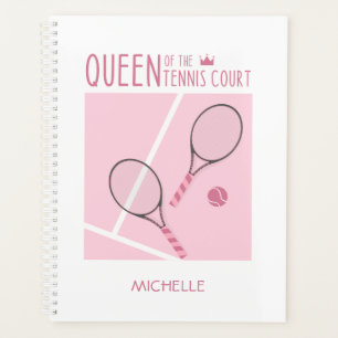 Agenda Personalizada La Reina De La Pista De Tenis
