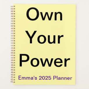 Agenda Personalizado 2025 Organizadora de Daily Planner f