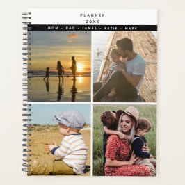 Agenda Personalizado 4 Recuerdos de amor de la familia fo