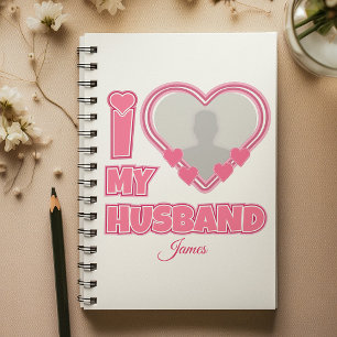 Agenda Personalizado Amo a mi esposo – Agregar foto y nom