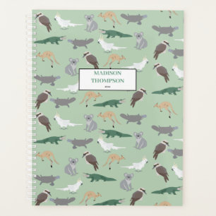 Agenda Personalizado Animales Nativos Australianos Eucaly
