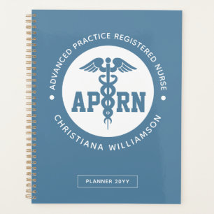 Agenda Personalizado APRN Enfermero registrado de práctic