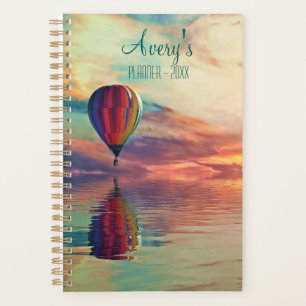 Agenda Personalizado Balón de aire caliente Escenario Ver
