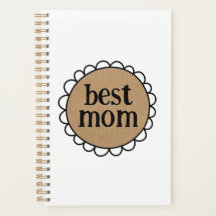 Personalizado BEST MOM Scalloprime Edge