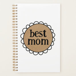 Agenda Personalizado BEST MOM Scalloprime Edge