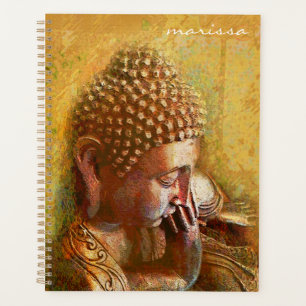 Agenda Personalizado Buda de Oro con cita