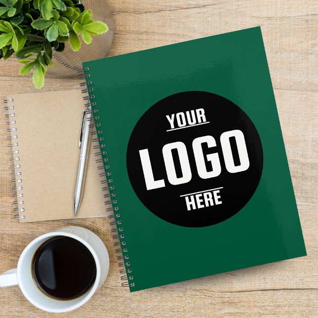 Agenda Personalizado Business Logo Planner 2026 - Persona (Custom Business Logo Green Planner 2026 – Personalized)