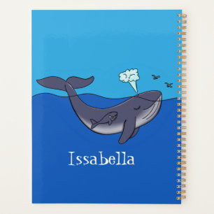 Agenda Personalizado caprichoso de ballenas y terneros