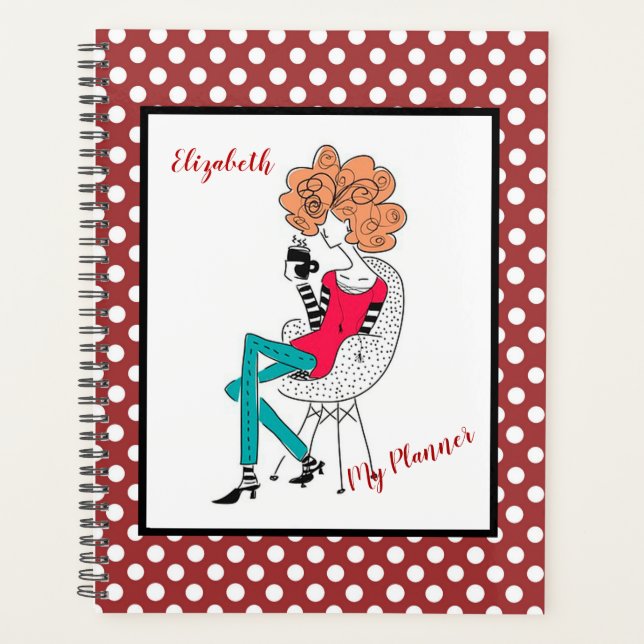 Agenda Personalizado Coffee Drinker (Anverso)