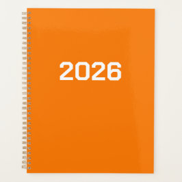 Agenda Personalizado Color Naranja