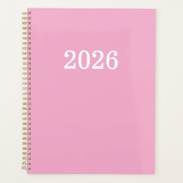 Agenda Personalizado Color Rosa