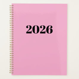 Agenda Personalizado Color Rosa