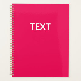 Agenda Personalizado Color Rosa