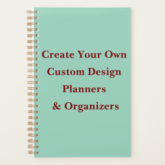 Agenda Personalizado con creativo Journal y Planner - Per (Anverso)