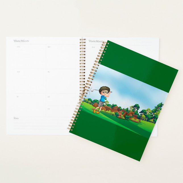 Agenda Personalizado Cuidad Golf Fun Golf Lover Design (Subido por el creador)