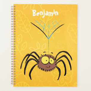 Agenda Personalizado de araña suave y adorable