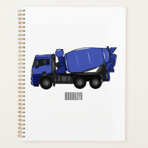 Agenda Personalizado de camión de transporte de mezcla de