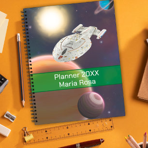 Agenda Personalizado de ciencia ficción universal, planet