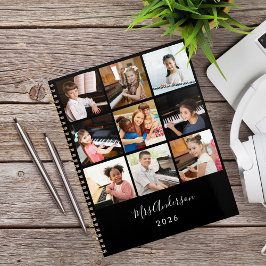 Agenda Personalizado de Collage de fotos de profesores de