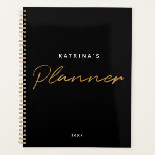 Agenda Personalizado de escritura Minimalista moderna de
