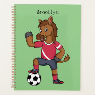 Agenda Personalizado de fútbol divertido y divertido