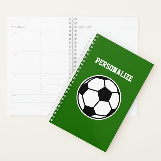 Agenda Personalizado de fútbol y entrenador de espiral (Demostración)