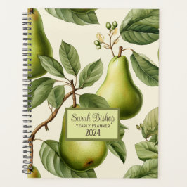 Agenda Personalizado de Green Pears Planner Hardcover
