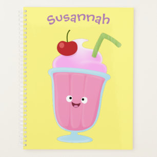 Agenda Personalizado de helados de fresa de fresa