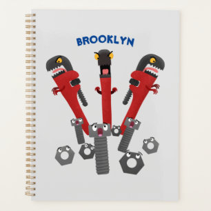 Agenda Personalizado de humor de herramientas monstruosas