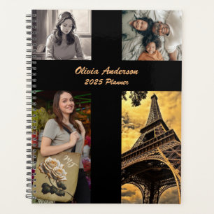 Agenda Personalizado de imagen y texto Planner fondo cruz