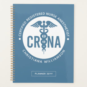Agenda Personalizado de la CRNA Certificado de enfermero