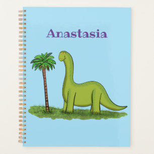 Agenda Personalizado de los dinosaurios de brontosauro ve