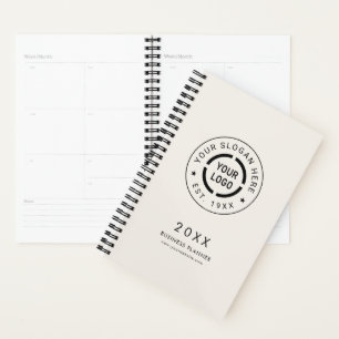 Agenda Personalizado de marfil - marca comercial Planner