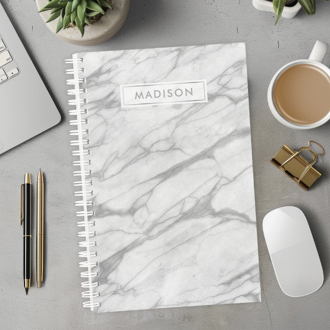 Agenda Personalizado de nombres personalizados de mármol  (Subido por el creador)