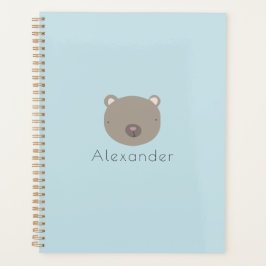 Agenda Personalizado De Oso Cuto