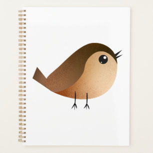 Agenda Personalizado de pájaro de Sparrow