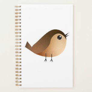 Agenda Personalizado de pájaro de Sparrow