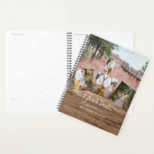 Agenda Personalizado de regalo de COLLAGE DE FOTOS ruso ú
