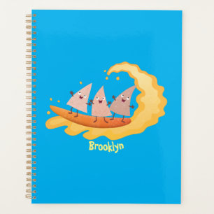 Agenda Personalizado de surf con chips de maíz de nachos