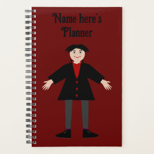 Agenda Personalizado de vampiros de Halloween