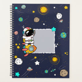 Agenda Personalizado del espacio ultraterrestre astronaut