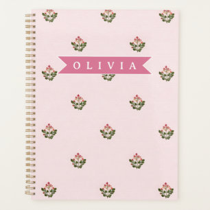 Agenda Personalizado Delicado Botánico Floral Romántico