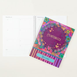 Agenda Personalizado Diversión Personalizada Nombre Banda
