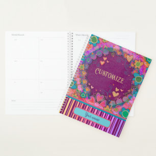 Agenda Personalizado Diversión Personalizada Nombre Banda