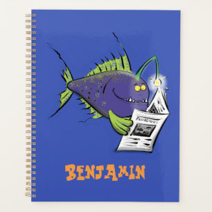 Agenda Personalizado divertida de pescados y mariscos
