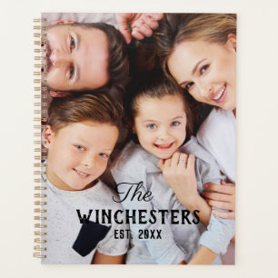 Agenda Personalizado dos foto de doble cara personalizada