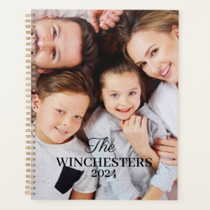 Agenda Personalizado dos nombres de familia de fotos y añ