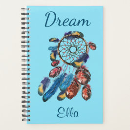 Agenda Personalizado DREAM Hand Draather Feather Dream Ca