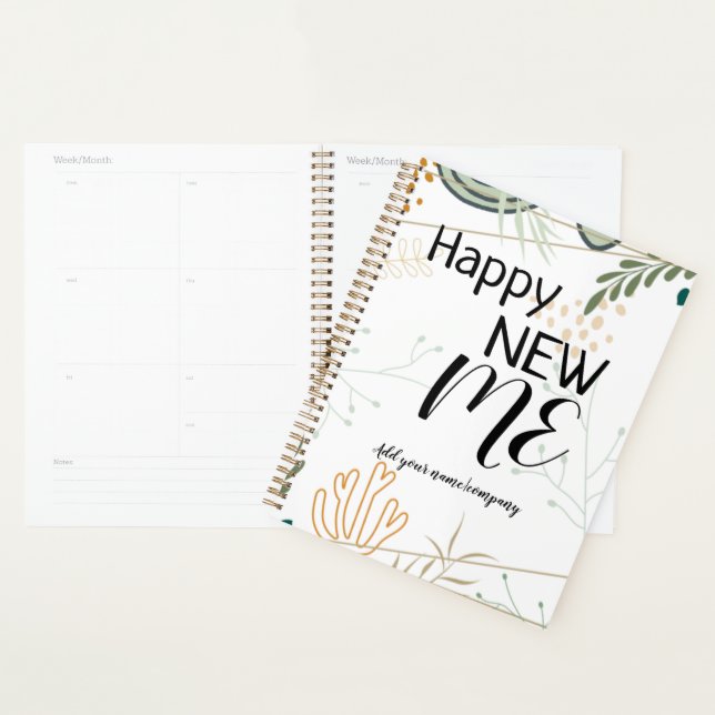 Agenda Personalizado Feliz Nuevo Me (Demostración)