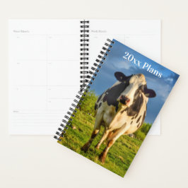 Agenda Personalizado Holstein Cow Business